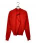 BALENCIAGA (バレンシアガ) ニットカーディガン レッド サイズ:36：8000円