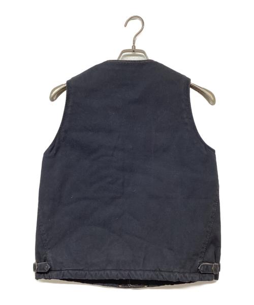 KAPITAL（キャピタル）KAPITAL (キャピタル) ボアベスト ネイビー サイズ:Sの古着・服飾アイテム