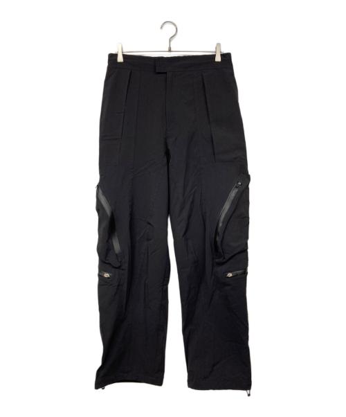 ONE FIFTH（ワンフィフス）ONE FIFTH (ワンフィフス) ナイロンカーゴパンツ ブラック サイズ:2の古着・服飾アイテム