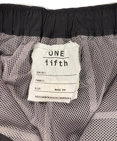 ONE FIFTH（ワンフィフス）ONE FIFTH (ワンフィフス) ナイロンカーゴパンツ ブラック サイズ:2の古着・服飾アイテム