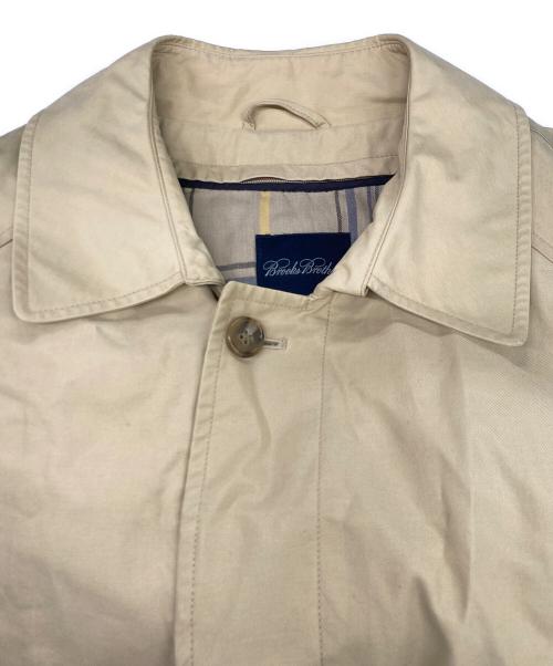 BROOKS BROTHERS（ブルックスブラザーズ）BROOKS BROTHERS (ブルックスブラザーズ) ライナー付ステンカラーコート ベージュ サイズ:記載なしの古着・服飾アイテム