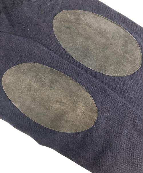 Maison Margiela（メゾンマルジェラ）Maison Margiela (メゾンマルジェラ) エルボーパッチニットカーディガン ネイビー サイズ:Sの古着・服飾アイテム