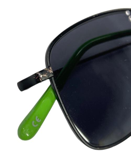 A.D.S.R.（エーディーエスアール）A.D.S.R. (エーディーエスアール) RAJABROOKE (ラジャブルック) SUWITO SUNGLASSES/サングラス ブラックの古着・服飾アイテム