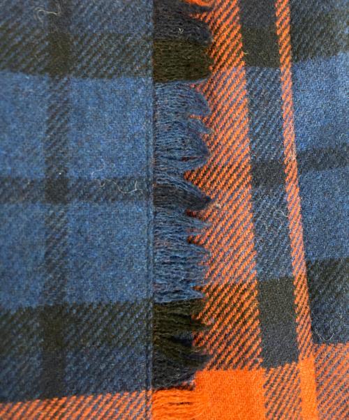 O'NEIL OF DUBLIN（オニールオブダブリン）O'NEIL OF DUBLIN (オニールオブダブリン) Easy Long Kilt Skirt オレンジ サイズ:10の古着・服飾アイテム