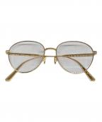 Christian Diorクリスチャン ディオール）の古着「眼鏡」｜ゴールド