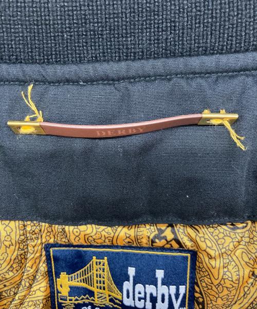 DERBY OF SAN FRANCISCO（ダービーオブサンフランシスコ）DERBY OF SAN FRANCISCO (ダービーオブサンフランシスコ) ダービージャケット ブラック サイズ:XLの古着・服飾アイテム