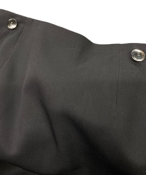 THE RERACS（ザ リラクス）THE RERACS (ザ リラクス) edition (エディション) サスペンダースカート グレー サイズ:38の古着・服飾アイテム