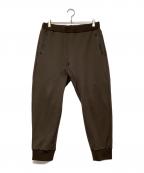 DESCENTE ALLTERRAINデザイント オルテライン）の古着「裏起毛パンツ」｜ブラウン