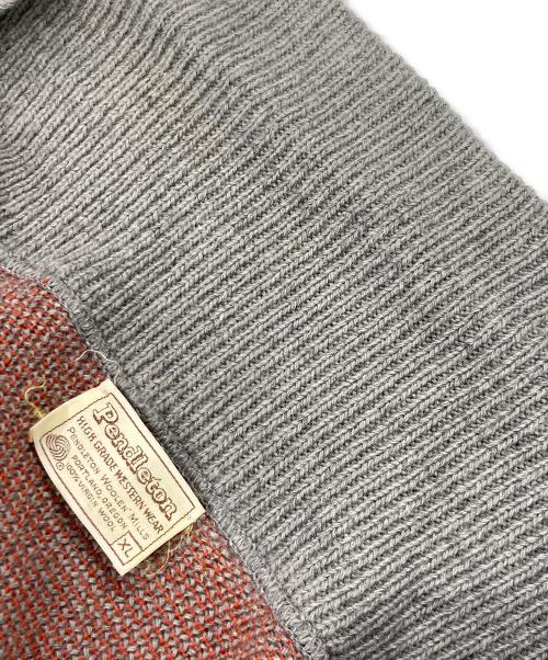 PENDLETON（ペンドルトン）PENDLETON (ペンドルトン) ショールカラーカーディガン グレー サイズ:XLの古着・服飾アイテム
