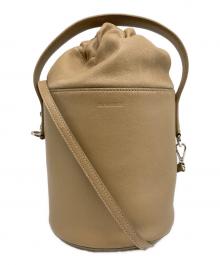 JIL SANDER（ジルサンダー）の古着「巾着ショルダーバッグ」｜ベージュ