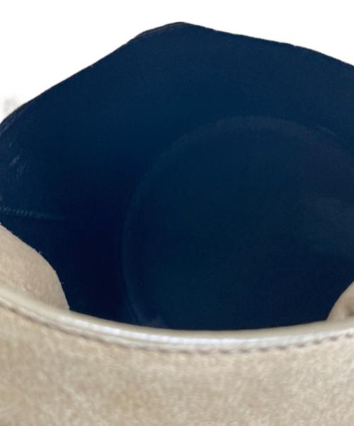 JIL SANDER（ジルサンダー）JIL SANDER (ジルサンダー) 巾着ショルダーバッグ ベージュの古着・服飾アイテム