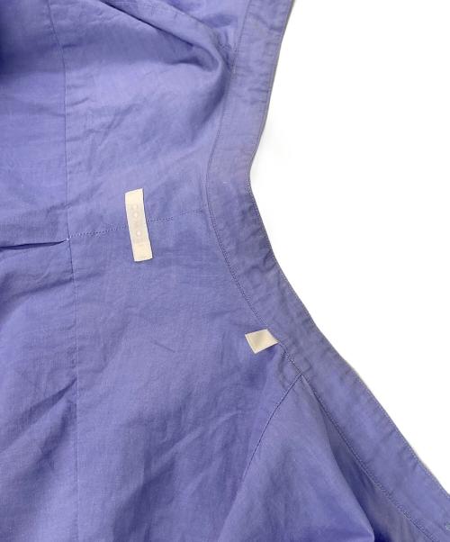 COMOLI（コモリ）COMOLI (コモリ) バンドカラーシャツ ブルー サイズ:1の古着・服飾アイテム