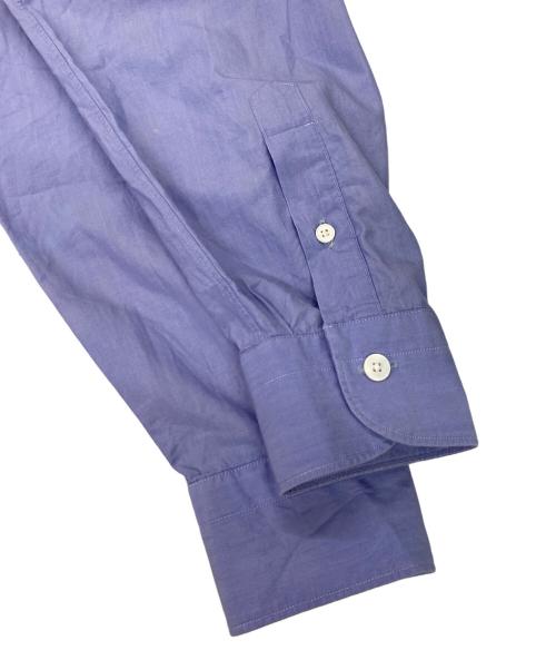 COMOLI（コモリ）COMOLI (コモリ) バンドカラーシャツ ブルー サイズ:1の古着・服飾アイテム