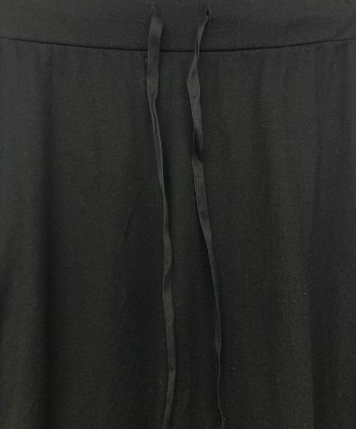 THREE DOTS（スリードッツ）THREE DOTS (スリードッツ) Long staple yarn skirt/ロングステープルヤーン スカート ブラック サイズ:Mの古着・服飾アイテム