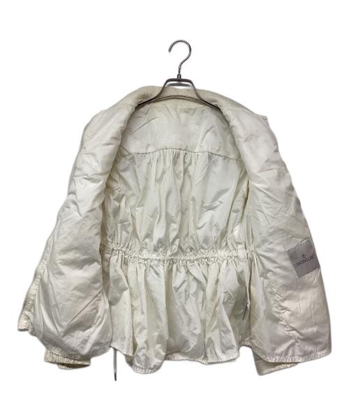 MONCLER（モンクレール）MONCLER (モンクレール) キルティングジャケット ホワイト サイズ:1の古着・服飾アイテム