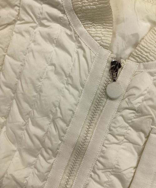 MONCLER（モンクレール）MONCLER (モンクレール) キルティングジャケット ホワイト サイズ:1の古着・服飾アイテム