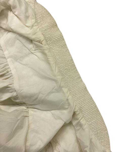 MONCLER（モンクレール）MONCLER (モンクレール) キルティングジャケット ホワイト サイズ:1の古着・服飾アイテム