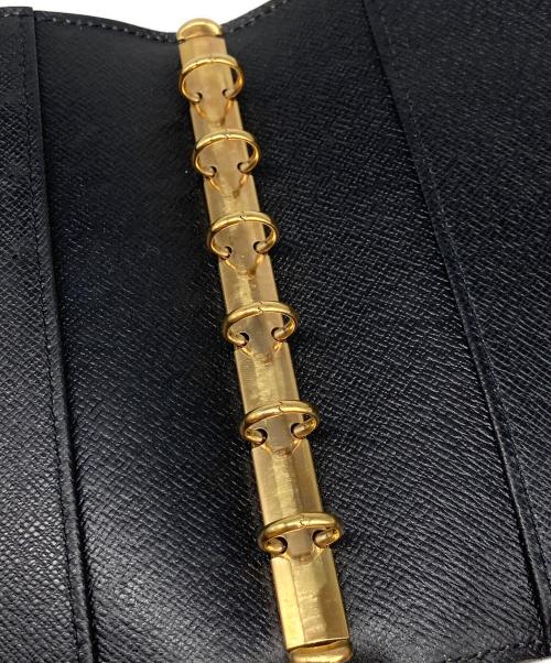 LOUIS VUITTON（ルイ ヴィトン）LOUIS VUITTON (ルイ ヴィトン) アジェンダ PM ブラックの古着・服飾アイテム