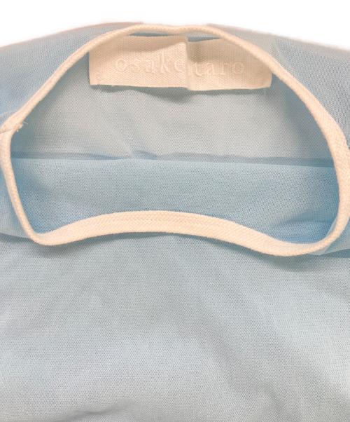 osakentaro（オサケンタロウ）OSAKENTARO (オサケンタロウ) シアーワンピース スカイブルー サイズ:記載なしの古着・服飾アイテム