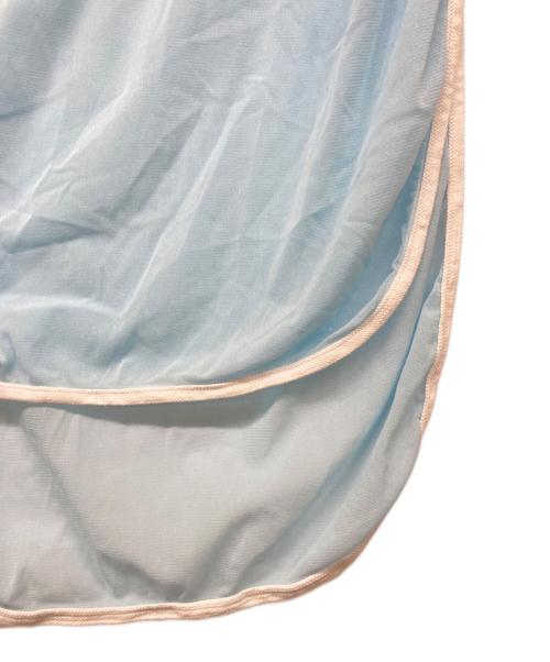 osakentaro（オサケンタロウ）OSAKENTARO (オサケンタロウ) シアーワンピース スカイブルー サイズ:記載なしの古着・服飾アイテム