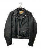 Schottショット）の古着「ダブルライダースジャケット」｜ブラック