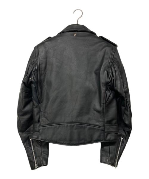 Schott（ショット）Schott (ショット) ダブルライダースジャケット ブラック サイズ:38の古着・服飾アイテム
