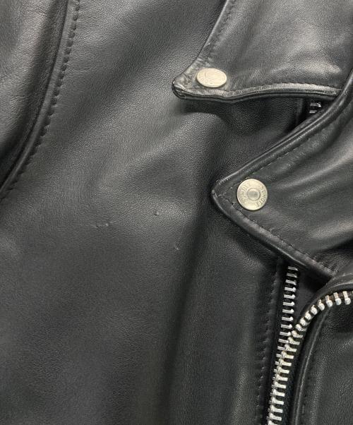 Schott（ショット）Schott (ショット) ダブルライダースジャケット ブラック サイズ:38の古着・服飾アイテム