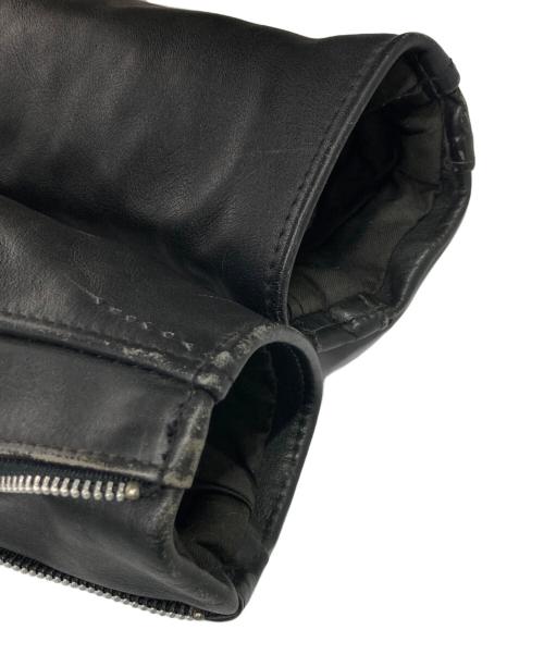 Schott（ショット）Schott (ショット) ダブルライダースジャケット ブラック サイズ:38の古着・服飾アイテム