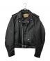 Schott（ショット）の古着「ダブルライダースジャケット」｜ブラック