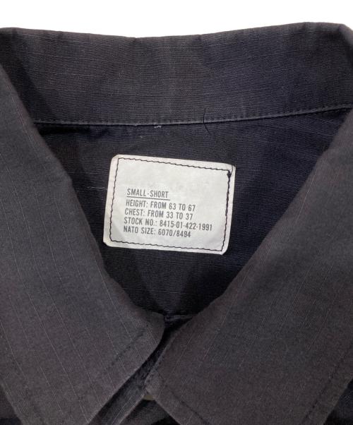 US ARMY（ユーエスアーミー）US ARMY (ユーエスアーミー) BDUジャケット ブラック サイズ:SMALL-SHORTの古着・服飾アイテム