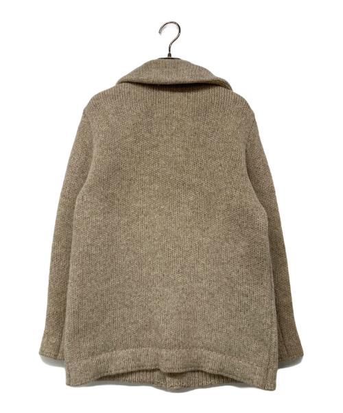 45R（フォーティファイブ・アール）45R (フォーティーファイブアール) ウールニットジャケット ベージュ サイズ:3の古着・服飾アイテム