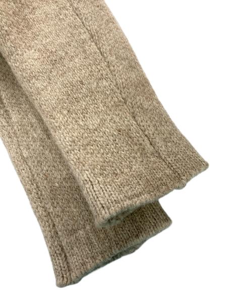 45R（フォーティファイブ・アール）45R (フォーティーファイブアール) ウールニットジャケット ベージュ サイズ:3の古着・服飾アイテム