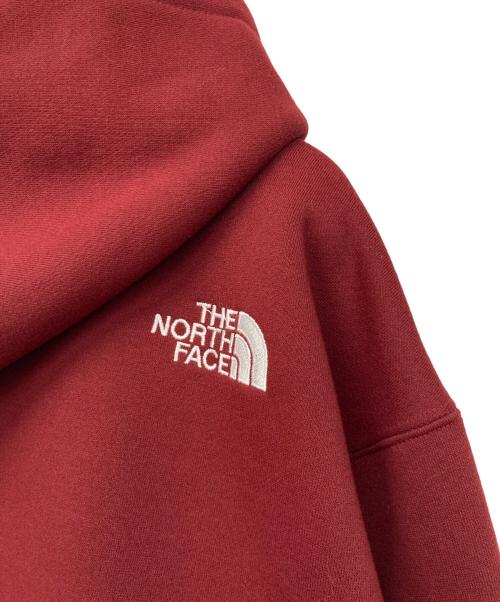 THE NORTH FACE（ザ ノース フェイス）THE NORTH FACE (ザ ノース フェイス) スクエアロゴフルジップ レッド サイズ:Lの古着・服飾アイテム