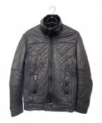 GIORGIO BRATOジョルジョブラッド）の古着「レザージャケット」｜ブラック