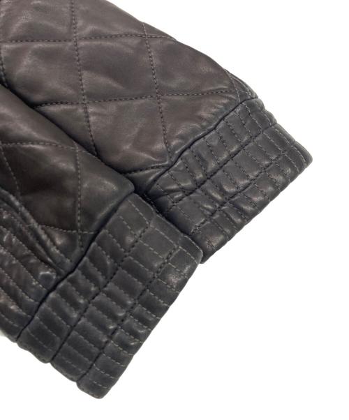 GIORGIO BRATO（ジョルジョブラッド）GIORGIO BRATO (ジョルジョブラッド) レザージャケット ブラック サイズ:48の古着・服飾アイテム