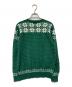 POLO RALPH LAUREN (ポロ・ラルフローレン) ノルディック柄ニット グリーン サイズ:XL（18-20）：6000円