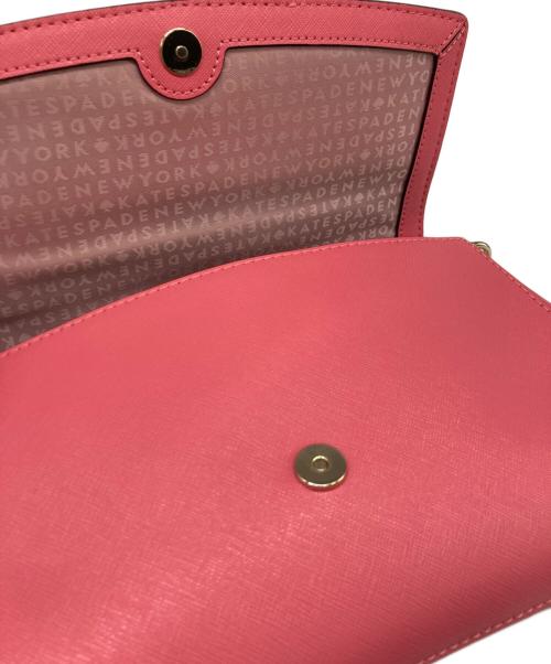 Kate Spade（ケイトスペード）Kate Spade (ケイトスペード) 3WAYショルダーバッグ ピンクの古着・服飾アイテム