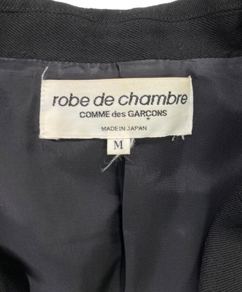 ROBE DE CHAMBRE COMME DES GARCONS（ローブドシャンブル コムデギャルソン）ROBE DE CHAMBRE COMME DES GARCONS (ローブドシャンブル コムデギャルソン) フリルジャケット ブラック サイズ:Mの古着・服飾アイテム
