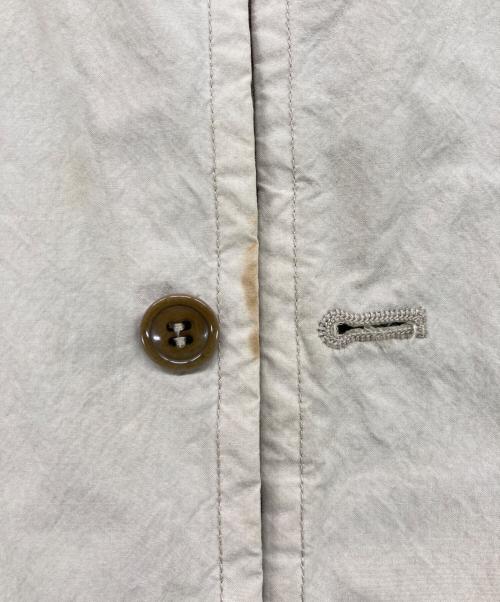 nest Robe（ネストローブ）nest Robe (ネストローブ) ノーカラージャケット ベージュ サイズ:Fの古着・服飾アイテム