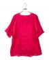 maillot (マイヨ) Linen Pocket Shirt-Tee ピンク：4000円