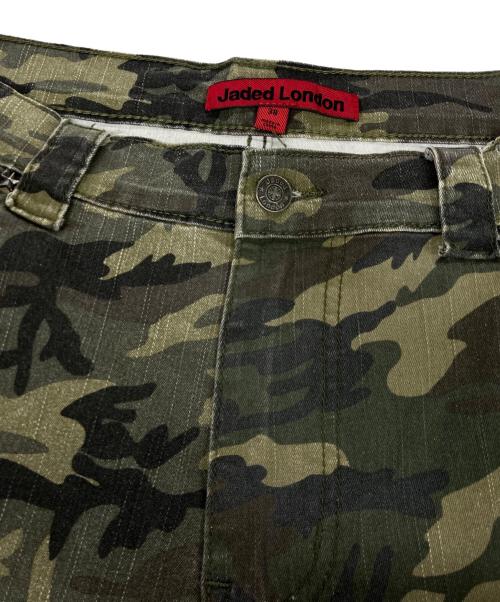 Jaded London（ジェイデッドロンドン）Jaded London (ジェイデッドロンドン) カモフラパンツ カーキ サイズ:W38の古着・服飾アイテム