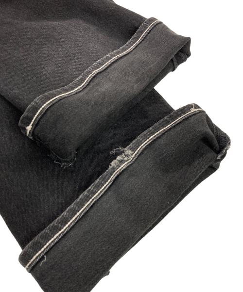 sulvam（サルバム）sulvam (サルバム) boots cut denim pants ブラック サイズ:記載なしの古着・服飾アイテム