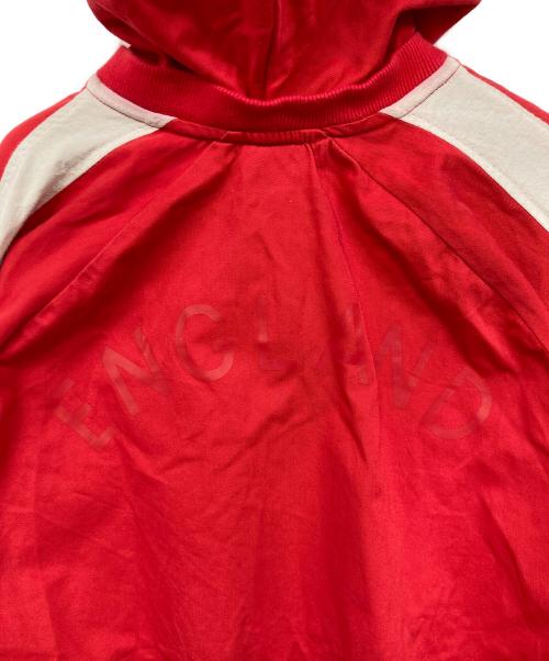 UMBRO（アンブロ）UMBRO (アンブロ) ハーフジップパーカー レッド サイズ:XLの古着・服飾アイテム