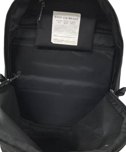 ENDS and MEANS（エンズアンド ミーンズ）ENDS and MEANS (エンズアンド ミーンズ) Day trip Back Pack/バックパック ブラック サイズ:記載なしの古着・服飾アイテム