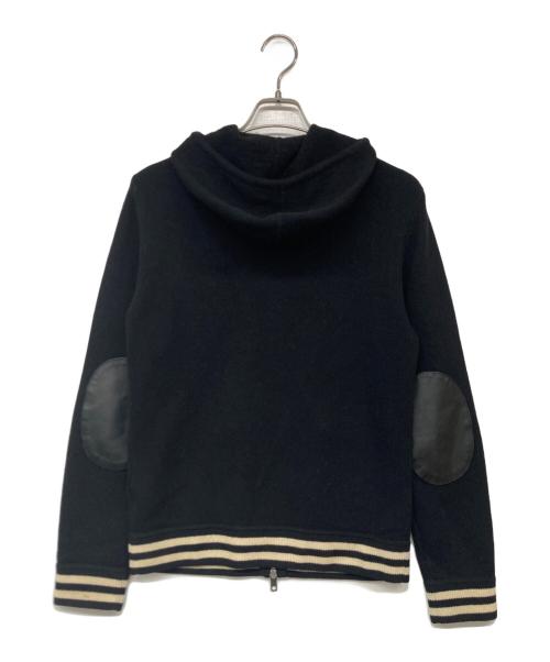 COACH（コーチ）COACH (コーチ) ニットパーカー ブラック サイズ:XSの古着・服飾アイテム