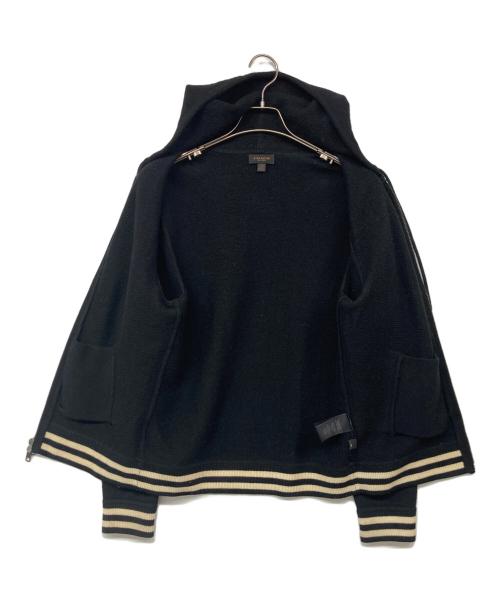 COACH（コーチ）COACH (コーチ) ニットパーカー ブラック サイズ:XSの古着・服飾アイテム
