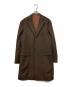 RING JACKET（リングジャケット）の古着「ウールカシミヤチェスターコート」｜ブラウン