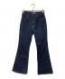 moussy（マウジー）の古着「フレアデニムパンツ」｜インディゴ