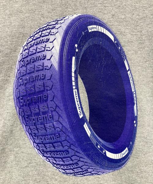 SUPREME（シュプリーム）SUPREME (シュプリーム) tire Tee グレー サイズ:Mの古着・服飾アイテム