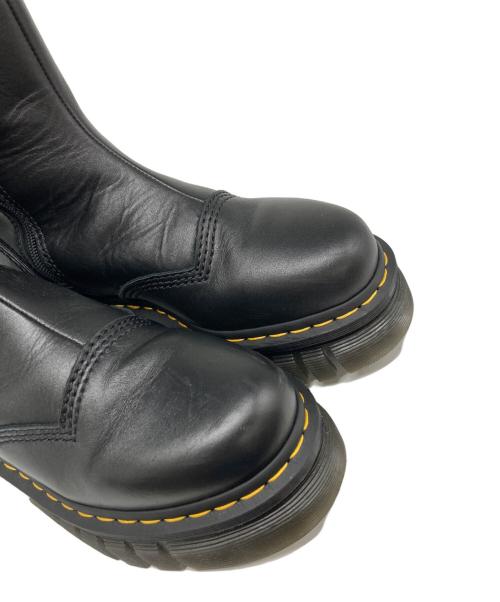 Dr.Martens（ドクターマーチン）Dr.Martens (ドクターマーチン) サイドジップロングブーツ ブラック サイズ:UK6の古着・服飾アイテム